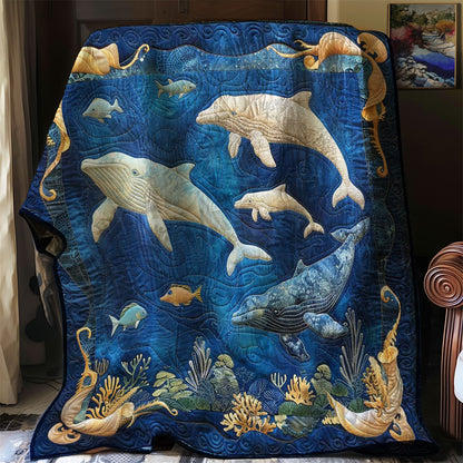 Whales' Realm WN1408001CL Quilt