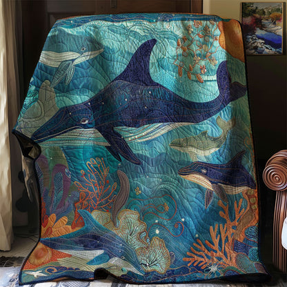 Whales' Retreat WN1408005CL Quilt