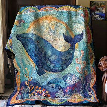 Whales' Serenity Cove WN1408022CL Quilt