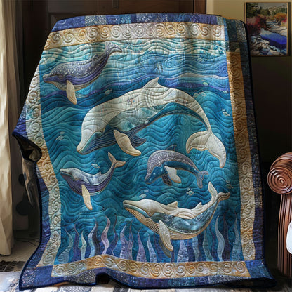 Whales' Voyage WN1408011CL Quilt