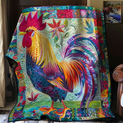 Whimsical Rooster WM2408006CL Quilt