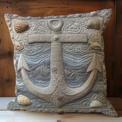 White Anchor WM0208160CL Quilt Pillow Case