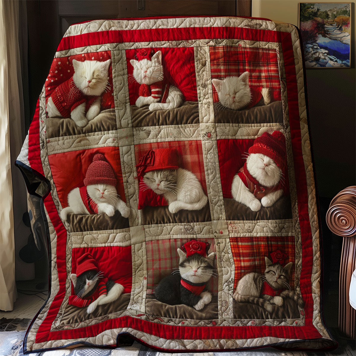 White Kitty WM3008015CL Quilt