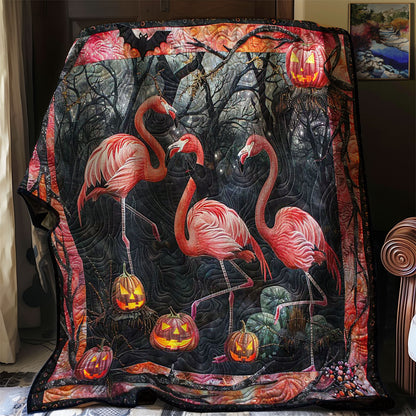 Wicked Flamingo Nest WN0908011CL Quilt