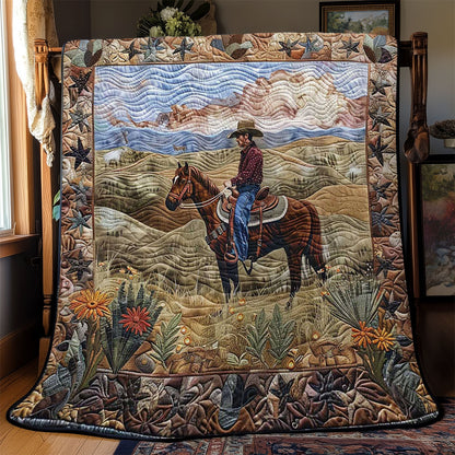 Wild Cowboy Throw WN2108011CL Quilt