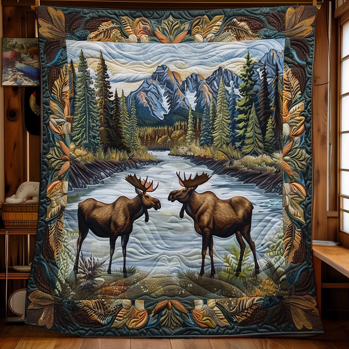 Wilderness Moose SR2208017CL Quilt