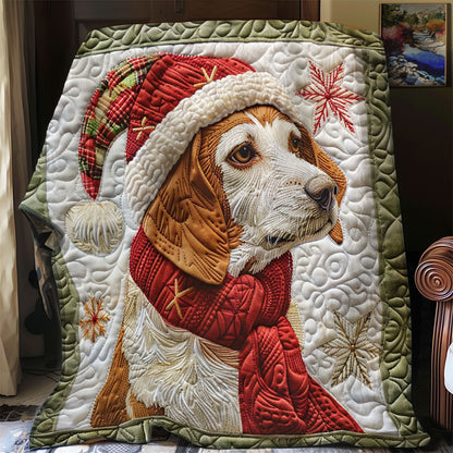 Winter Beagle SR1408017CL Quilt