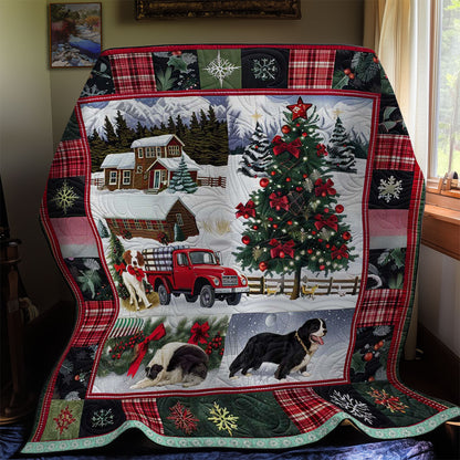 Winter Bernese Mountain WN3008022CL Quilt