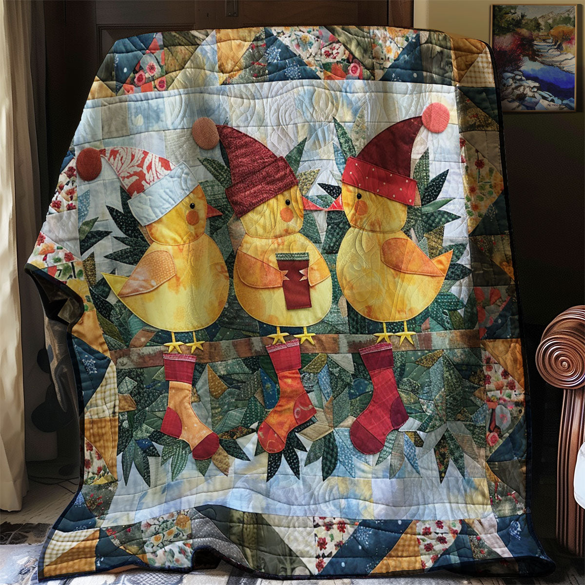 Winter Bird WM2808023CL Quilt