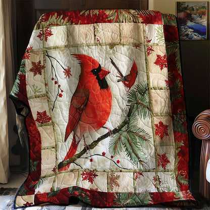 Winter Cardinal Magic WN1008072CL Quilt