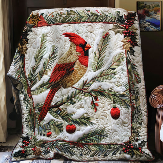 Winter Cardinal SR1408014CL Quilt