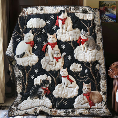 Winter Cat SR1308001CL Quilt