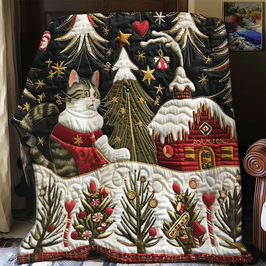 Winter Cat SR1308008CL Quilt