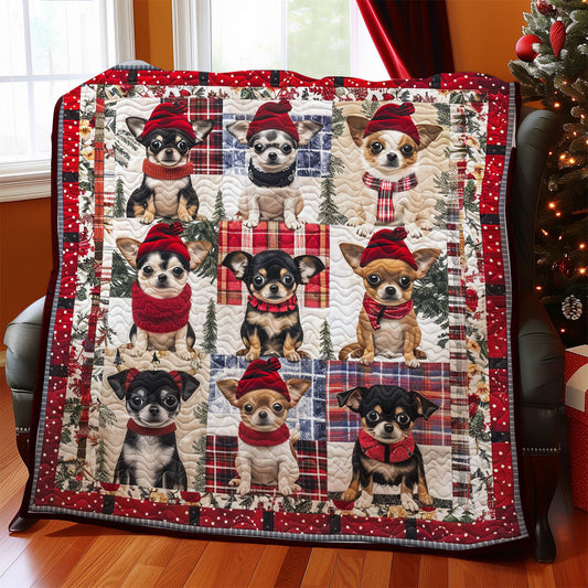 Winter Chihuahua SR2208039CL Quilt