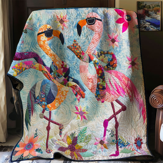 Winter Flamingo WM2808078CL Quilt