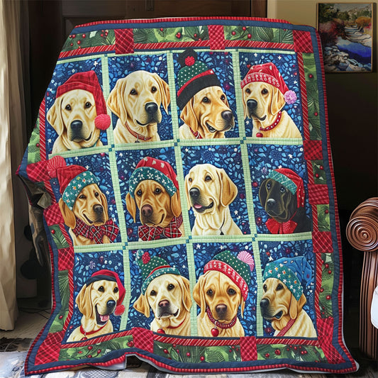 Winter Labrador SR0908003CL Quilt