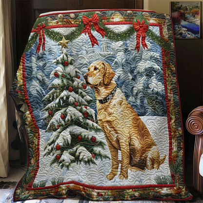 Winter Labrador SR1408010CL Quilt