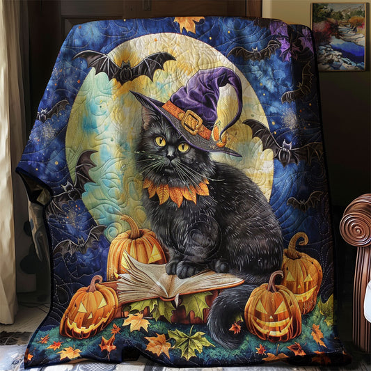 Witch Black Cat WM2908012CL Quilt