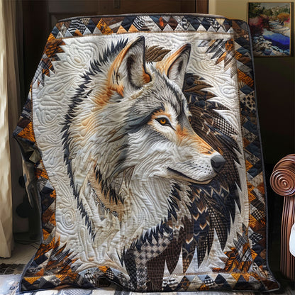 Wolf Native Ameican SR1008012CL Quilt