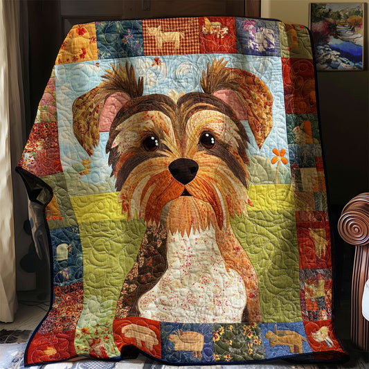 Yorkshire Terrier Cute WN0608054CL Quilt