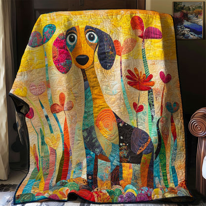 Dachshund Cute WN0508023CL Quilt