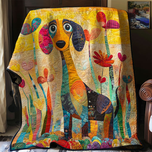 Dachshund Cute WN0508023CL Quilt