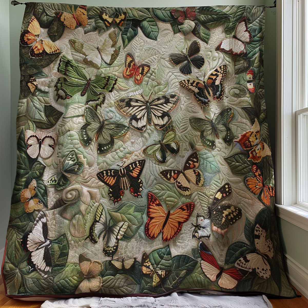 Butterfly Garden WM2707001CL Quilt