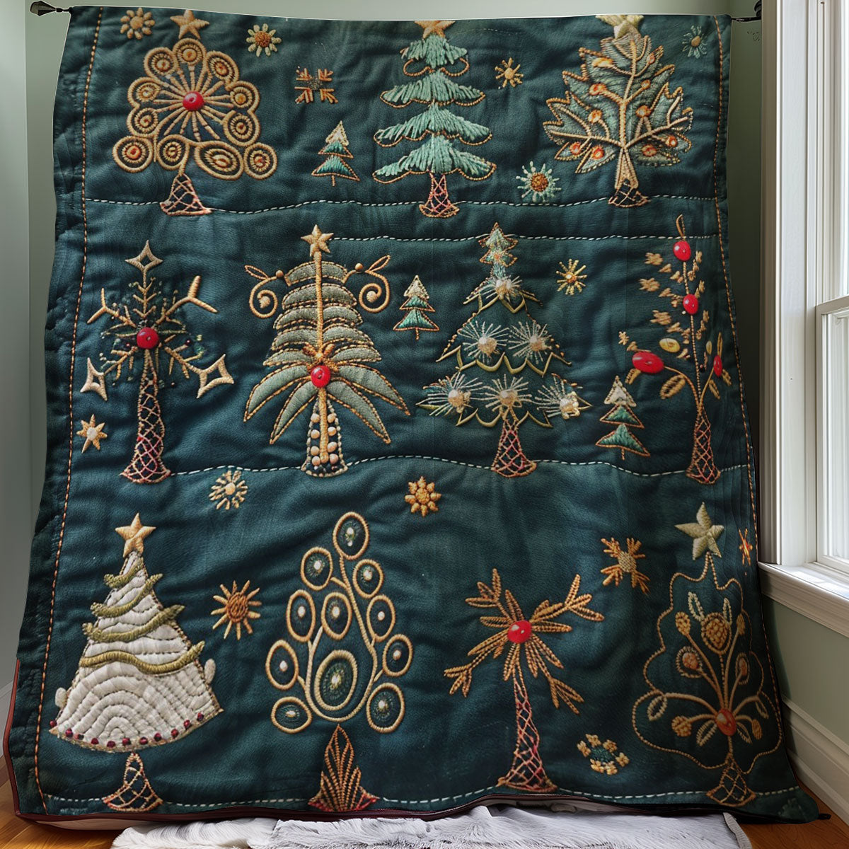 Christmas Trees WM2607001CL Quilt