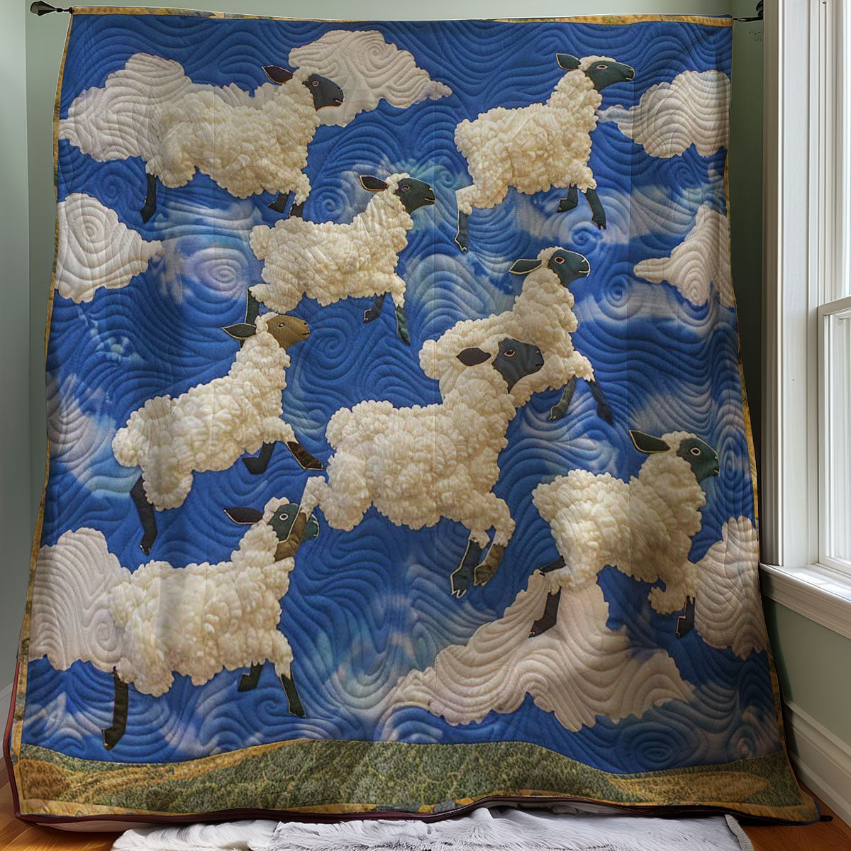 Cloudy Sheeps WM2707001CL Quilt