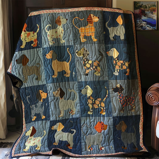 Dogs WM2407001CL Quilt
