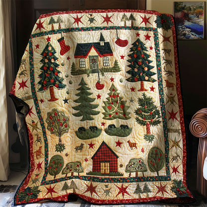 Happy Christmas WM2507001CL Quilt