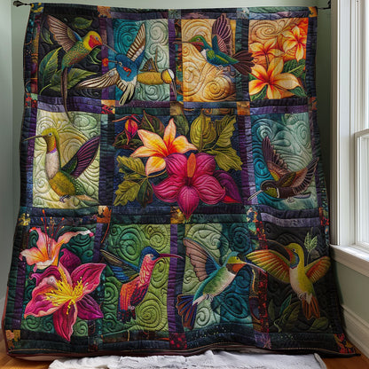 Hummingbirds Cartoon WM2707001CL Quilt