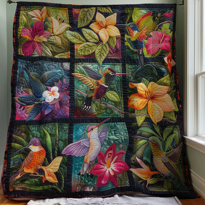 Hummingbirds Cartoon WM2707002CL Quilt