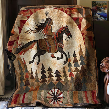 Native American Riding WM2507001CL Quilt