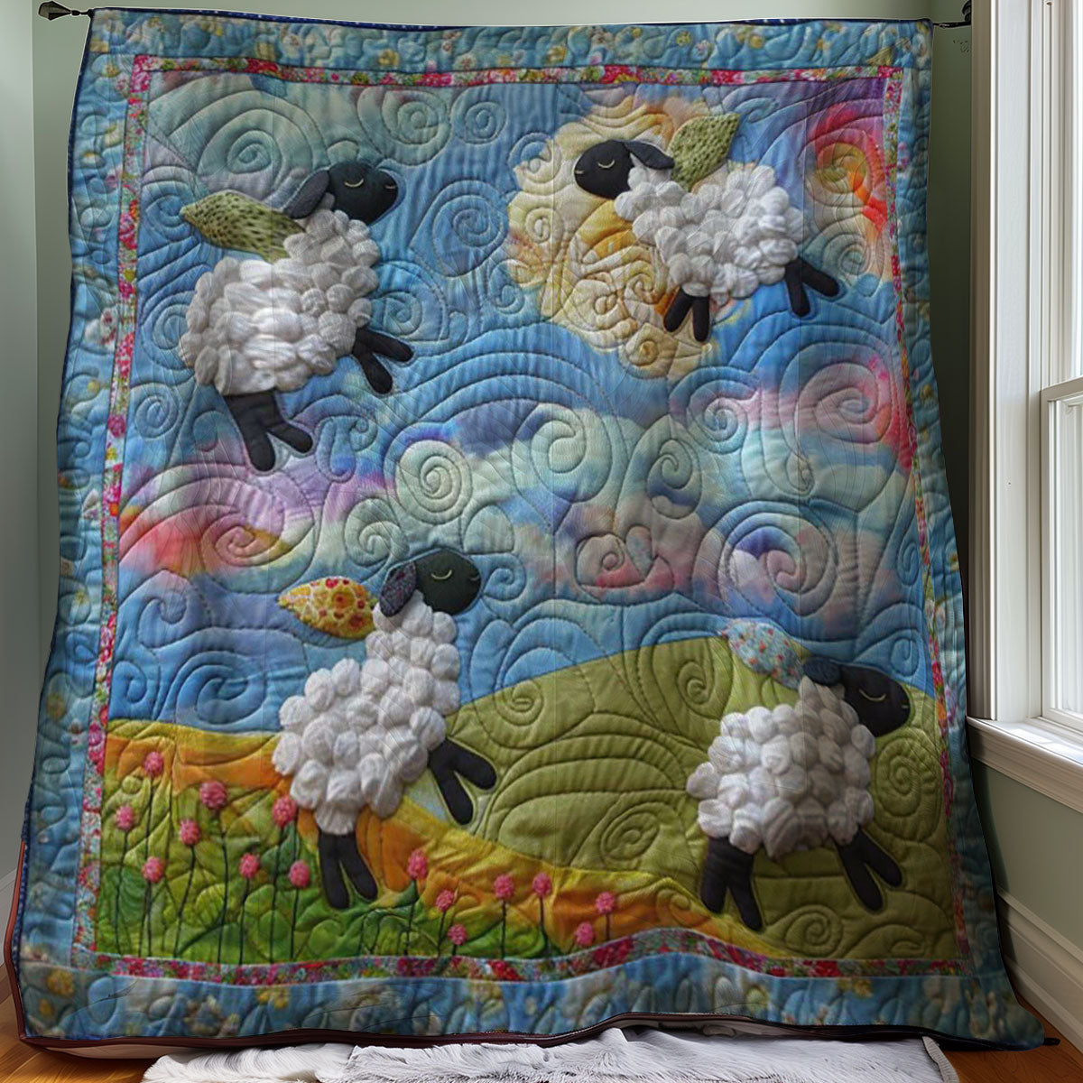 Sleeping Sheeps WM2707001CL Quilt