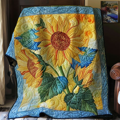 Sunflowers WM2407002CL Quilt