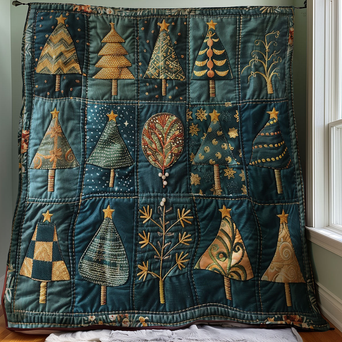 Type Of Noel Tree WM2607001CL Quilt