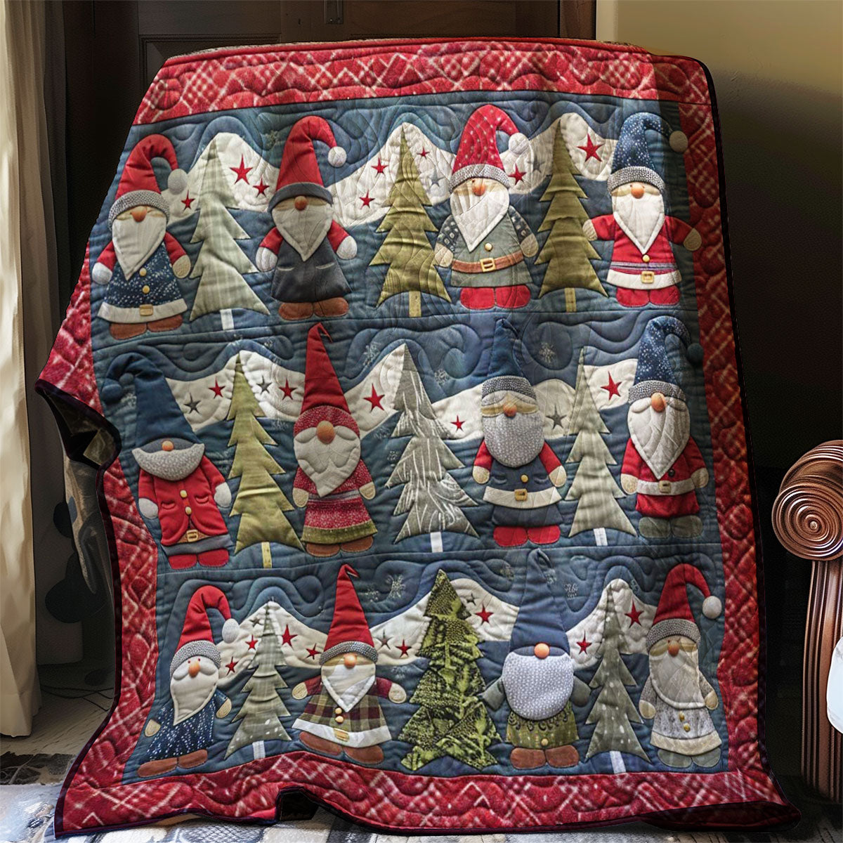 Cheer Genome Christmas WP2907044CL Quilt