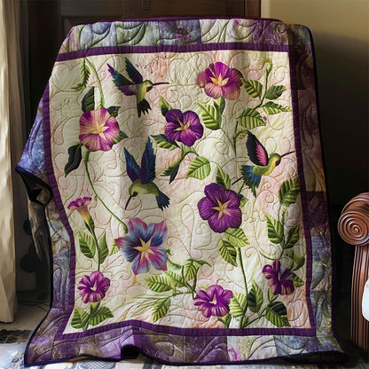 Flying Humming Birds WP2907043CL Quilt