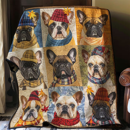 French Bulldog Collections WP2907016CL Quilt