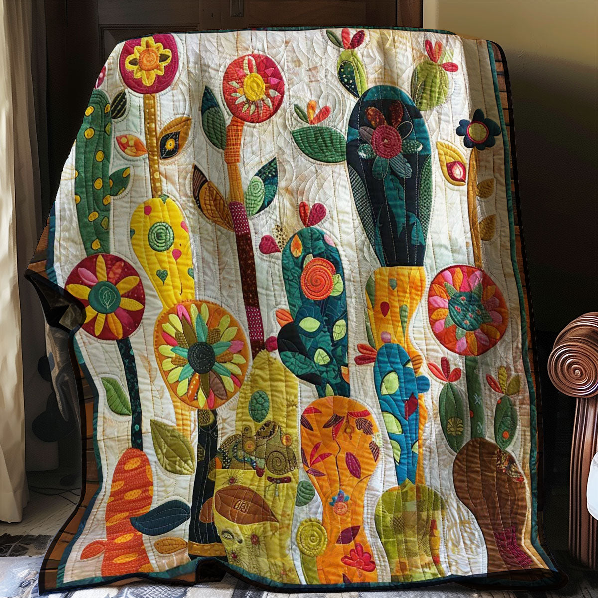 Animation Cactus WP2907040CL Quilt