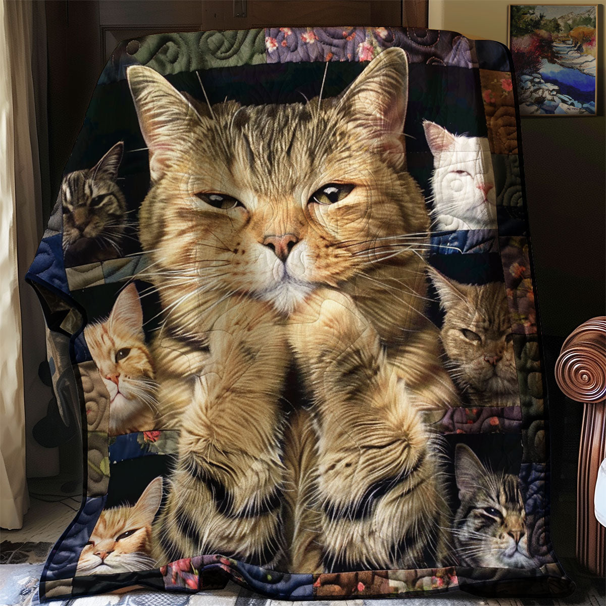 Adorable Cats WN2208013CL Quilt