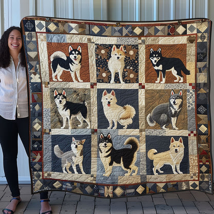 Adorable Husky SR0908025CL Quilt