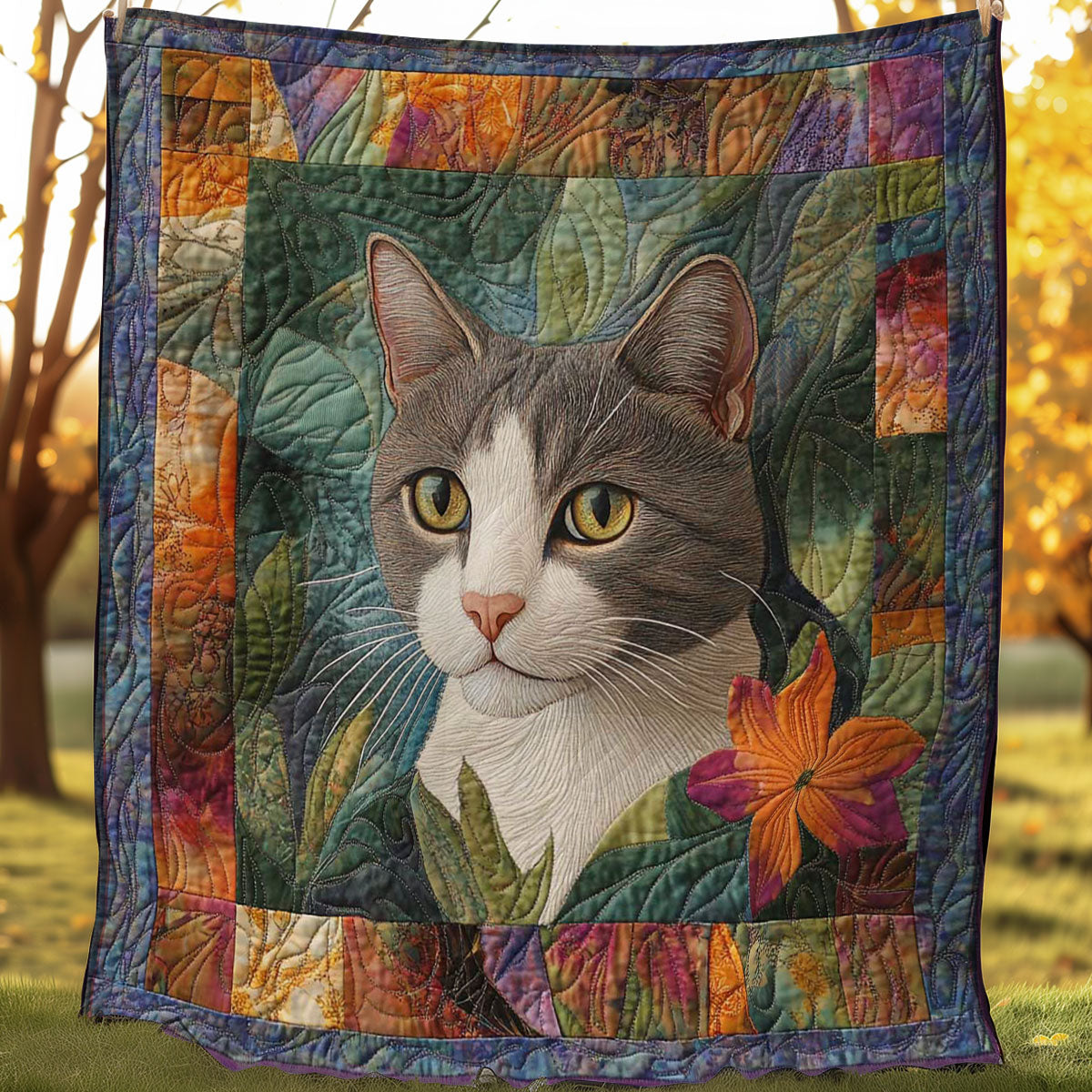 American Shorthair Cozy WN0608087CL Quilt