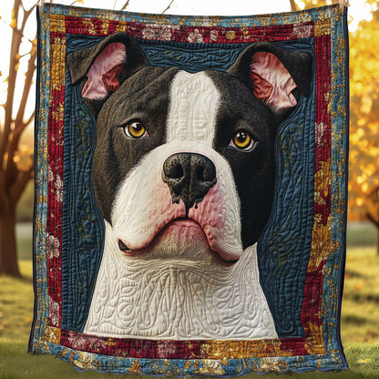 American Staffordshire Terrier Cute WN0508037CL Quilt