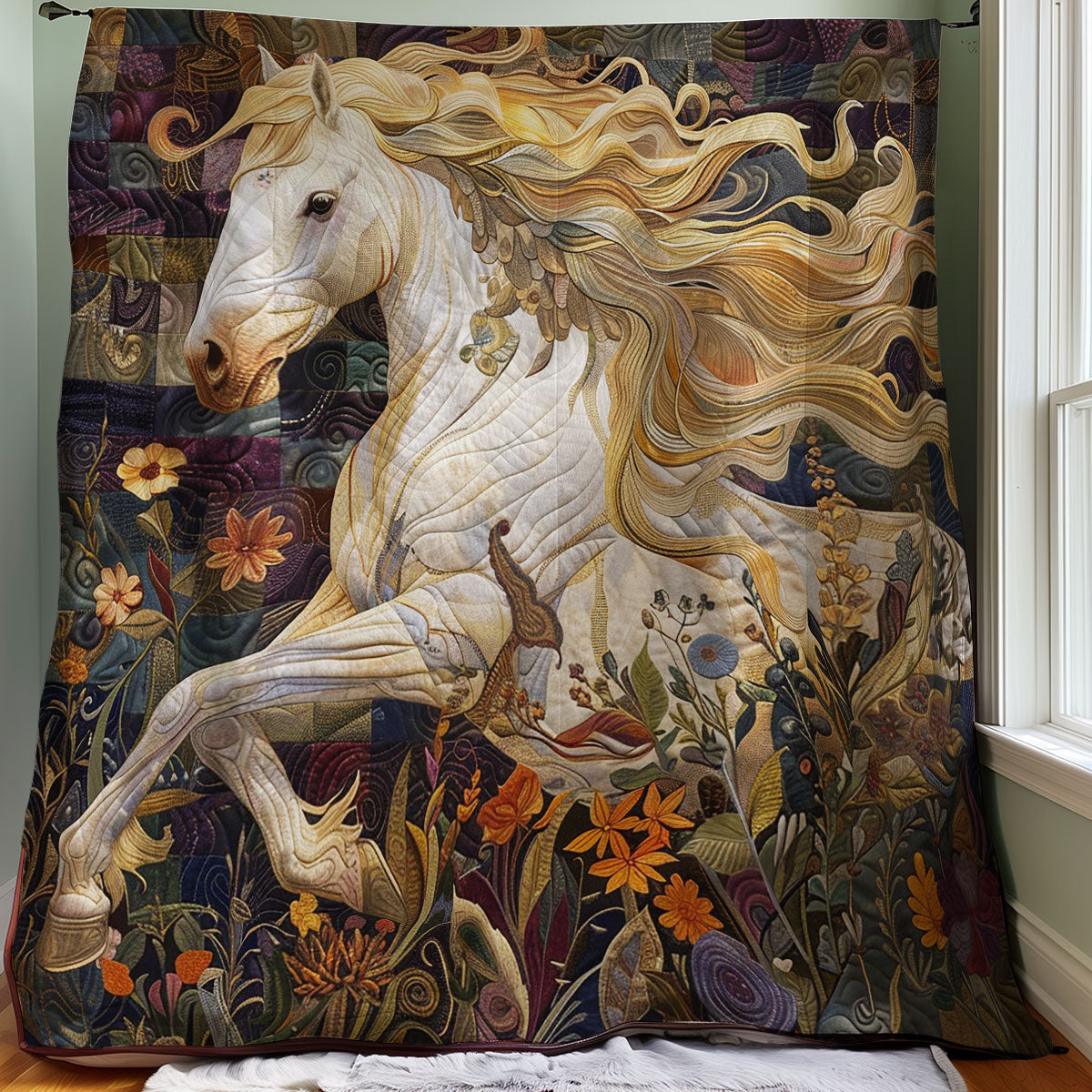 Angle Horse WM1000421CL Quilt