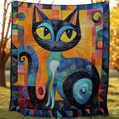 Artful Feline WN0708027CL Quilt