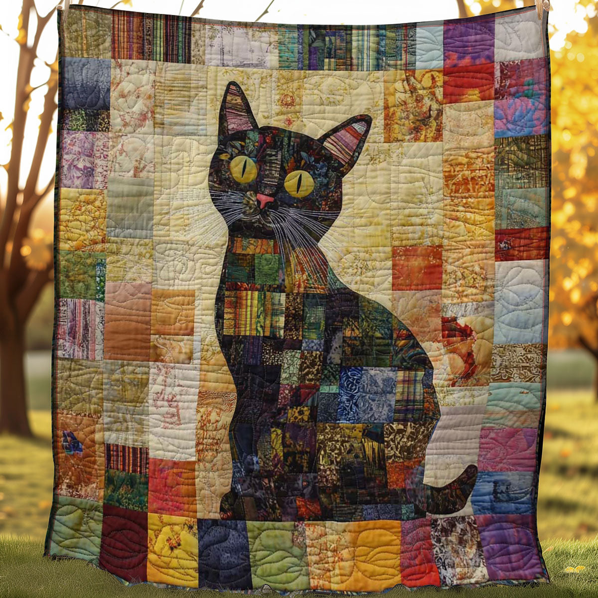 Artistic Feline WN0708029CL Quilt