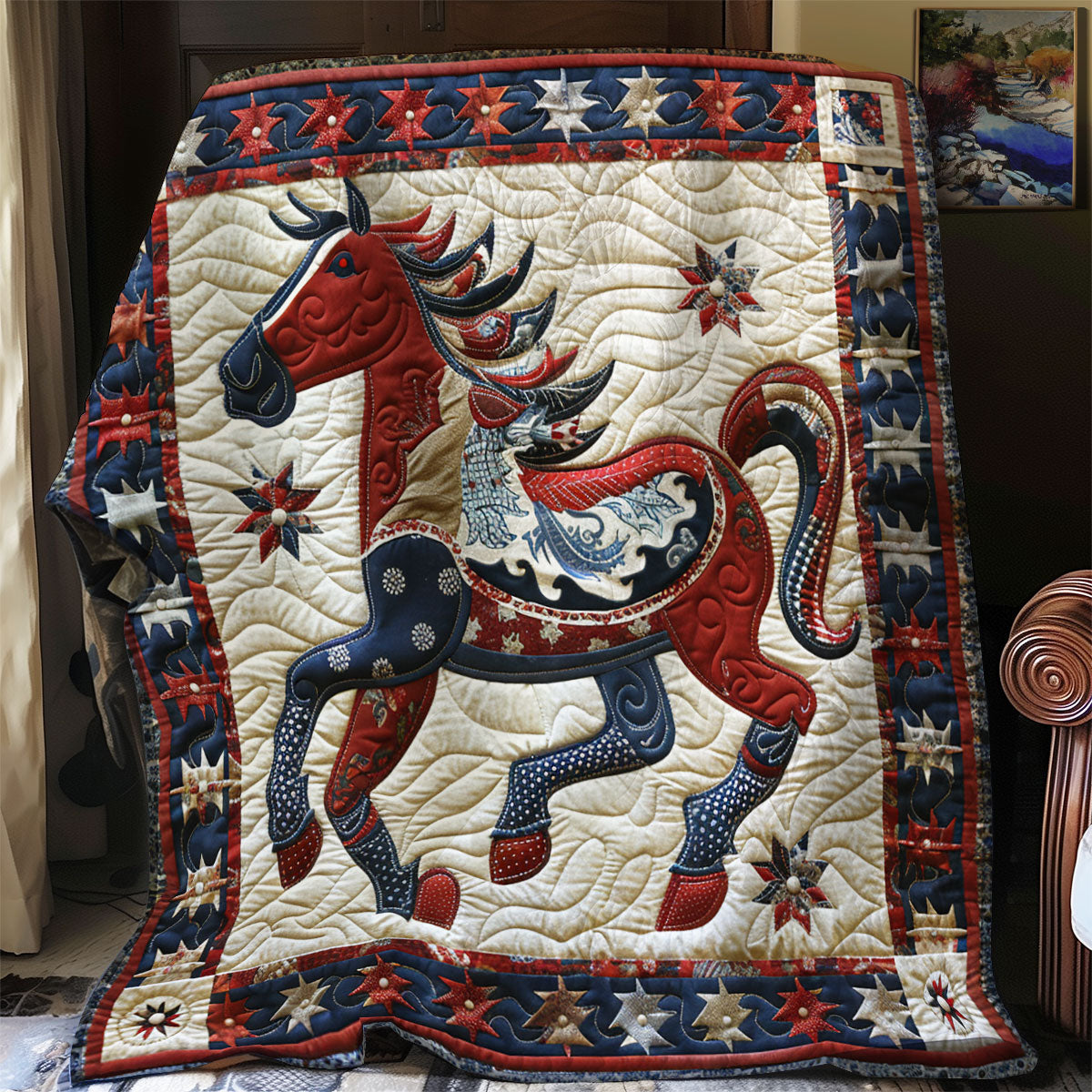 Artistic Horse SR1508042CL Quilt