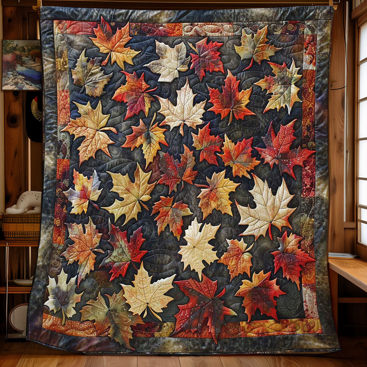 Autumn Maple Bliss WN1908026CL Quilt